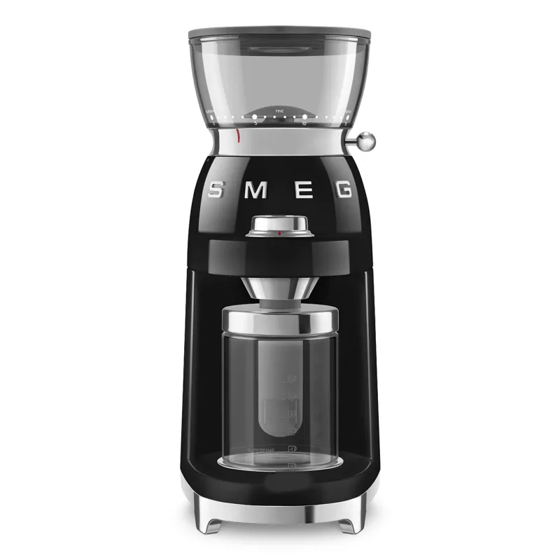SMEG SMEG COFFEE GRINDER 50S STYLE BLACK CGF03BLEU
