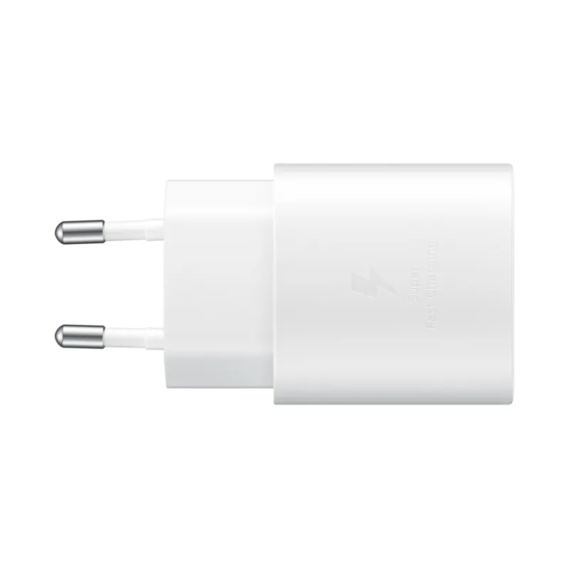 SAMSUNG SAMSUNG PD 25W USB C TO USB C WALL CHARGER EP-TA800XW WHITE
