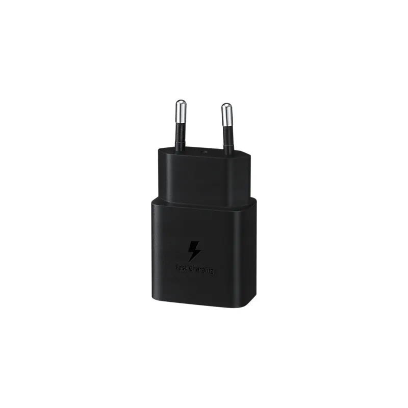 SAMSUNG POWER WALL CHARGER 15W USB-C BLACK + CABLE USB-C TO USB-C 1M BLACK EP-T1510XBEGEU 2