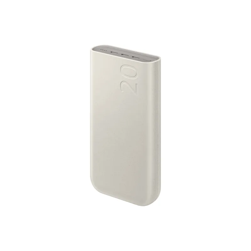 SAMSUNG POWER BANK 20.000MAH 45W MAX TRIPLEPORT 3XUSB-C  BEIGE EB-P4520XUEGEU 2