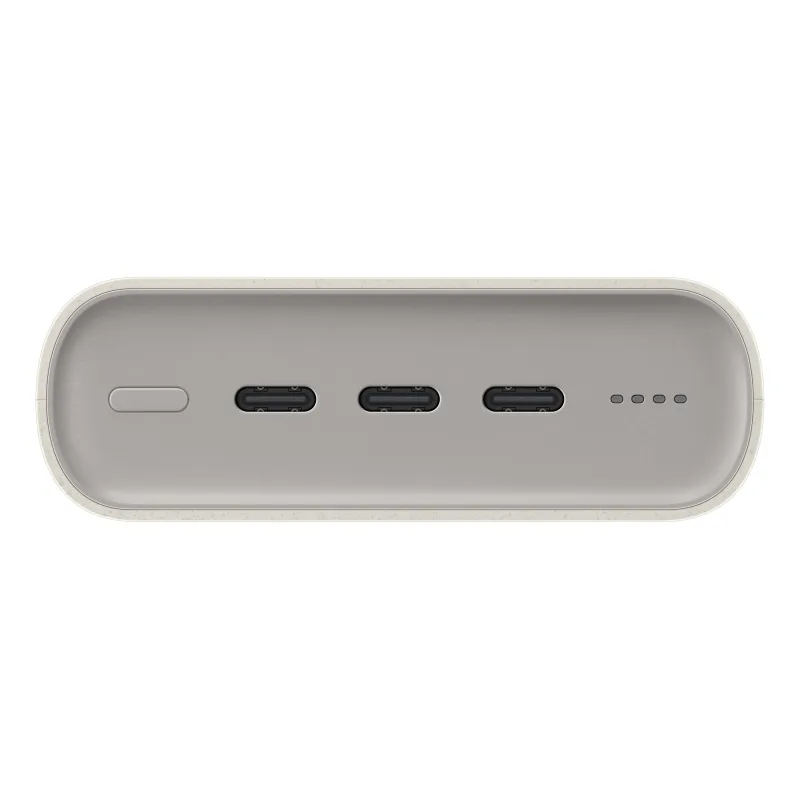 SAMSUNG POWER BANK 20.000MAH 45W MAX TRIPLEPORT 3XUSB-C  BEIGE EB-P4520XUEGEU 4