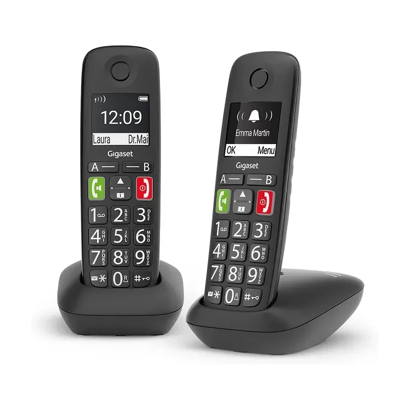 GIGASET WIRELESS PHONE E290 DUO BLACK (L36852-H2901-D201) 3